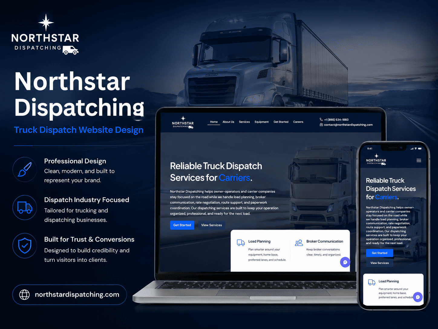 Reliable Truck Dispatch Services for Carriers.